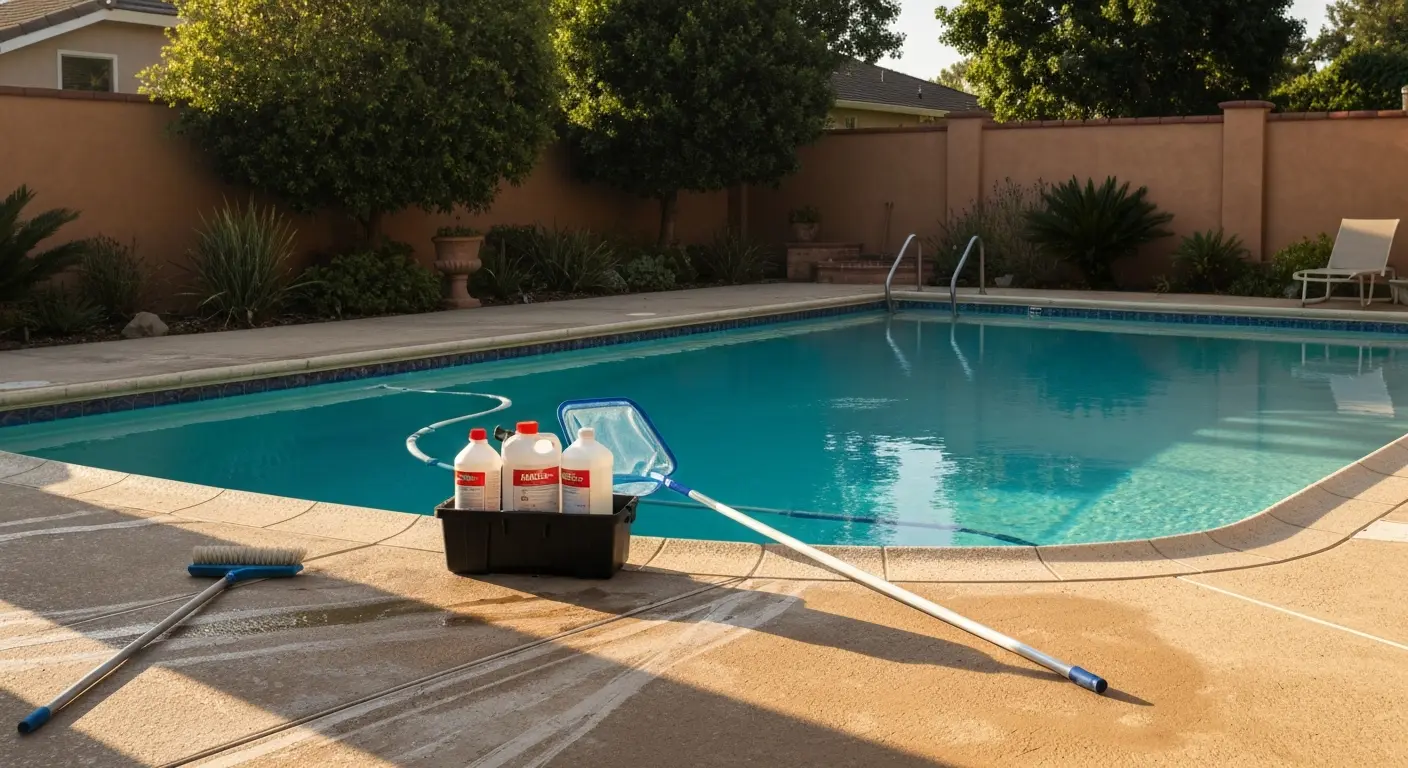 Pool start-up and opening