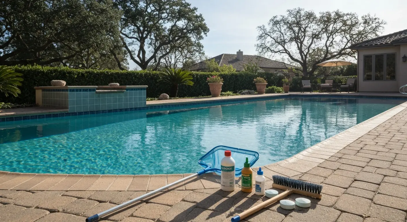 Residential pool start-up