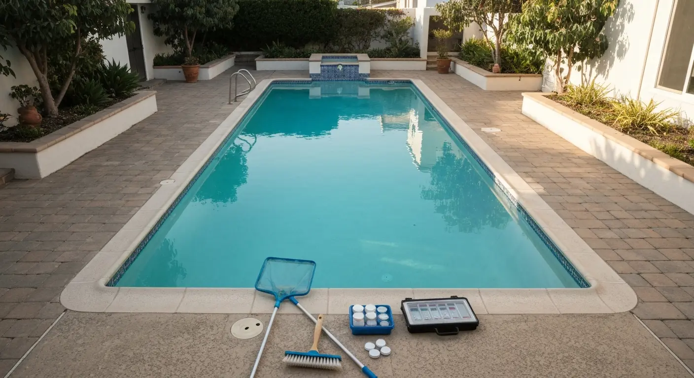 Pool cleaning maintenance