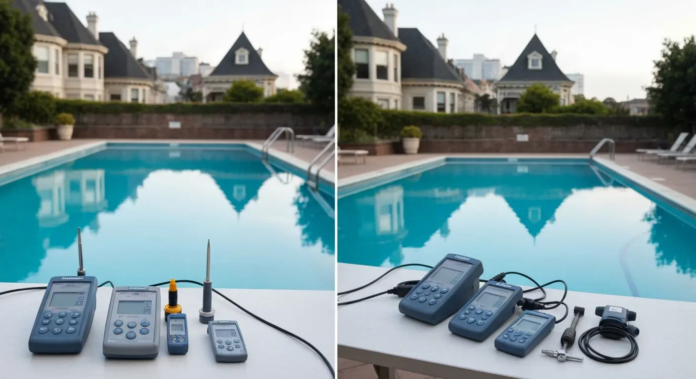Pool repair work