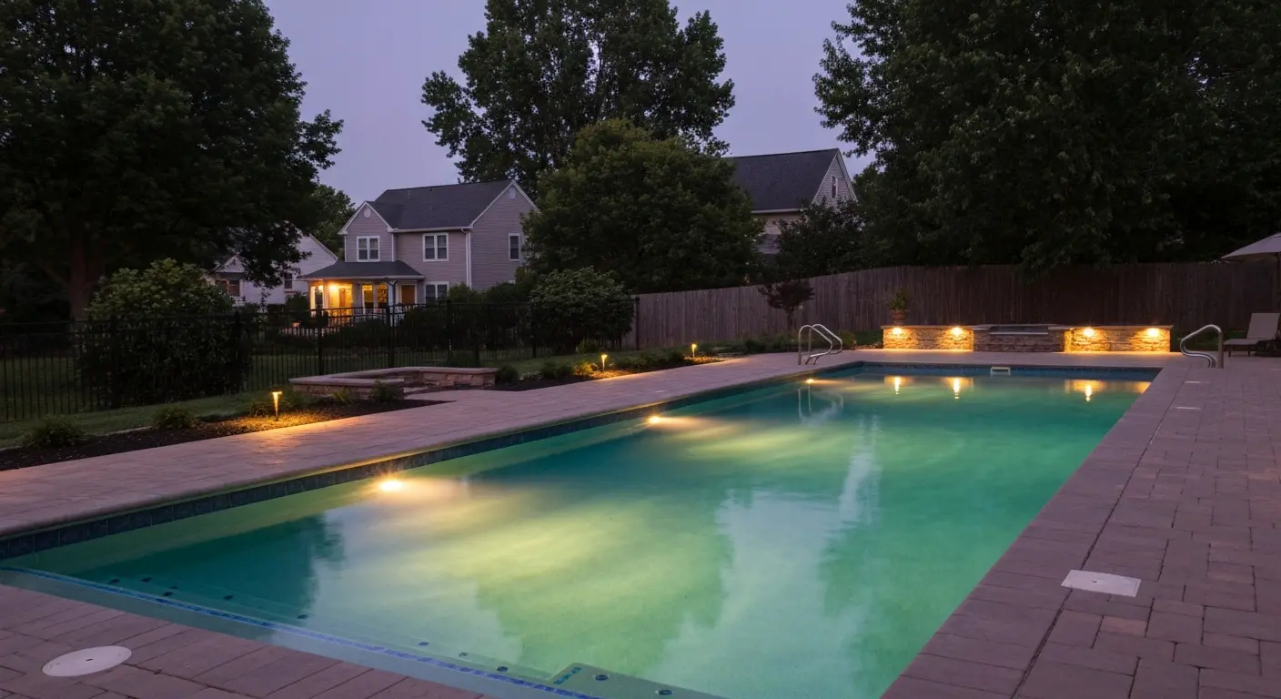 In-water pool lights