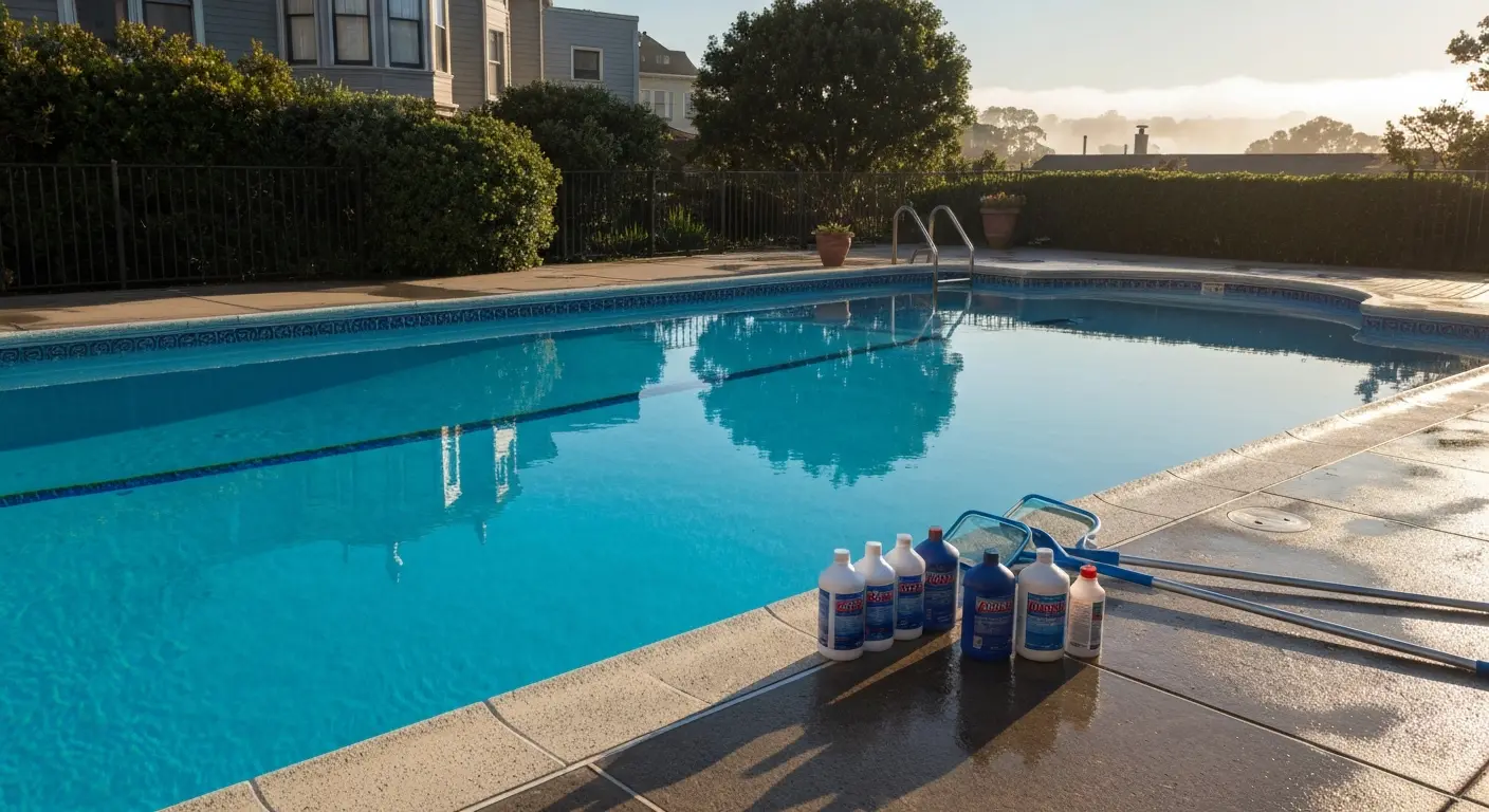 Pool opening and startup