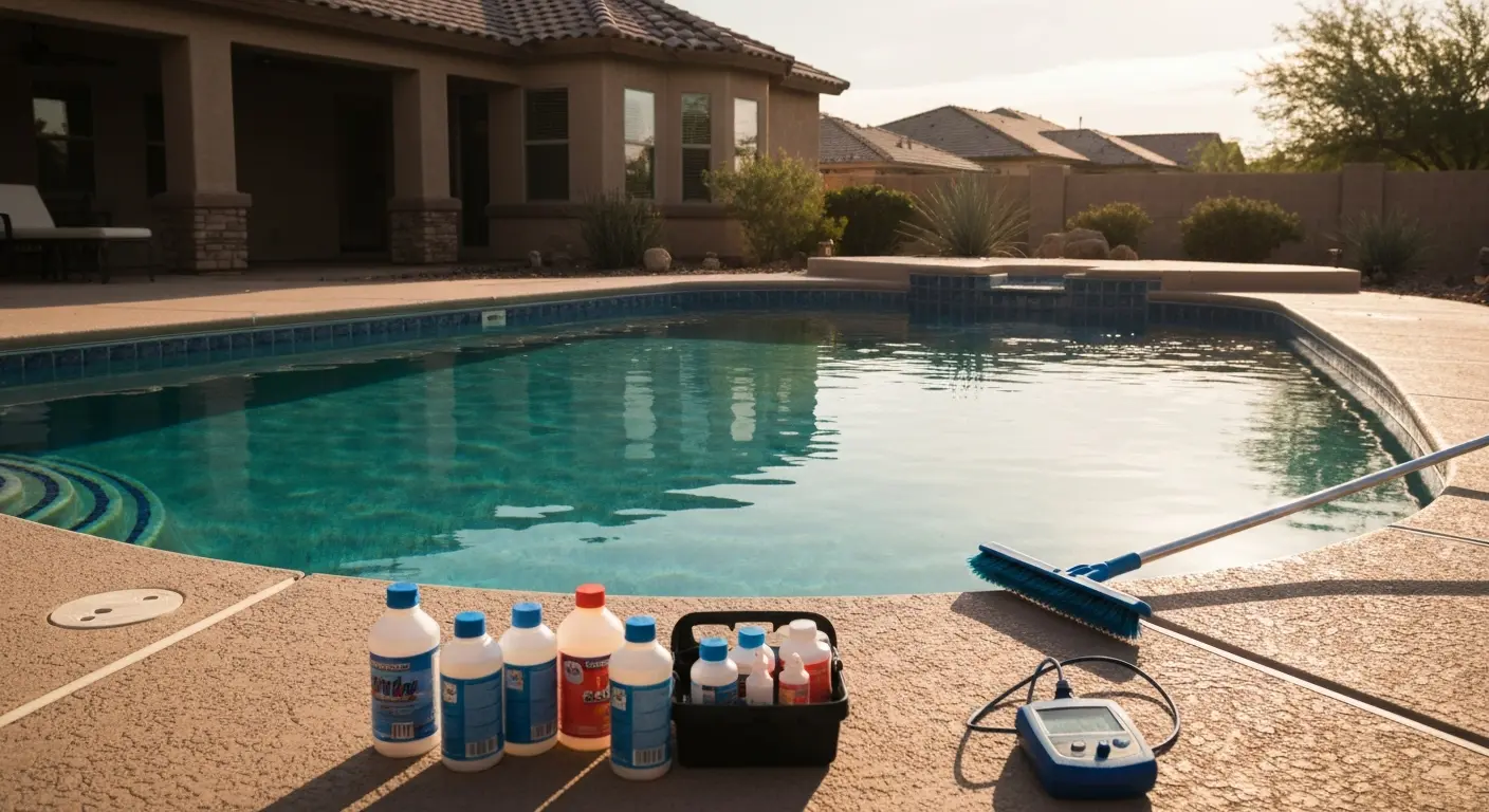 Pool startup service