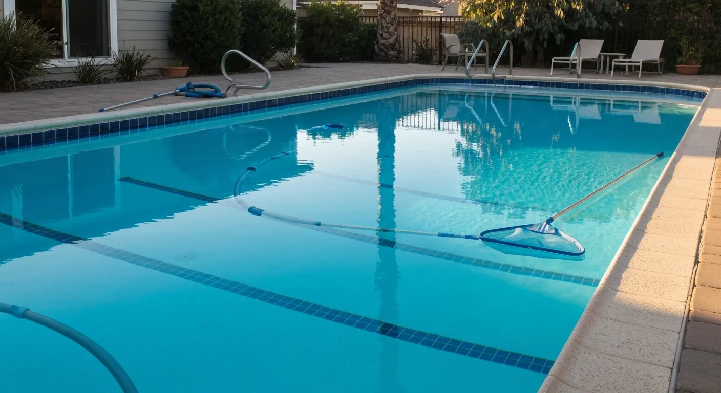 Pool cleaning service