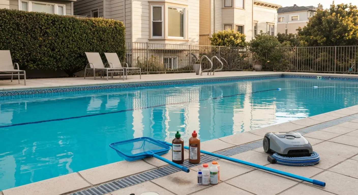 Pool maintenance service