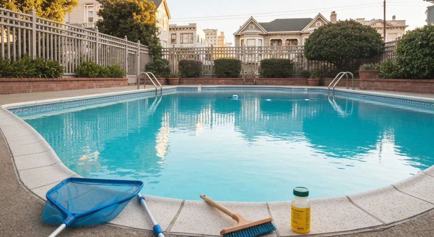 Pool maintenance service