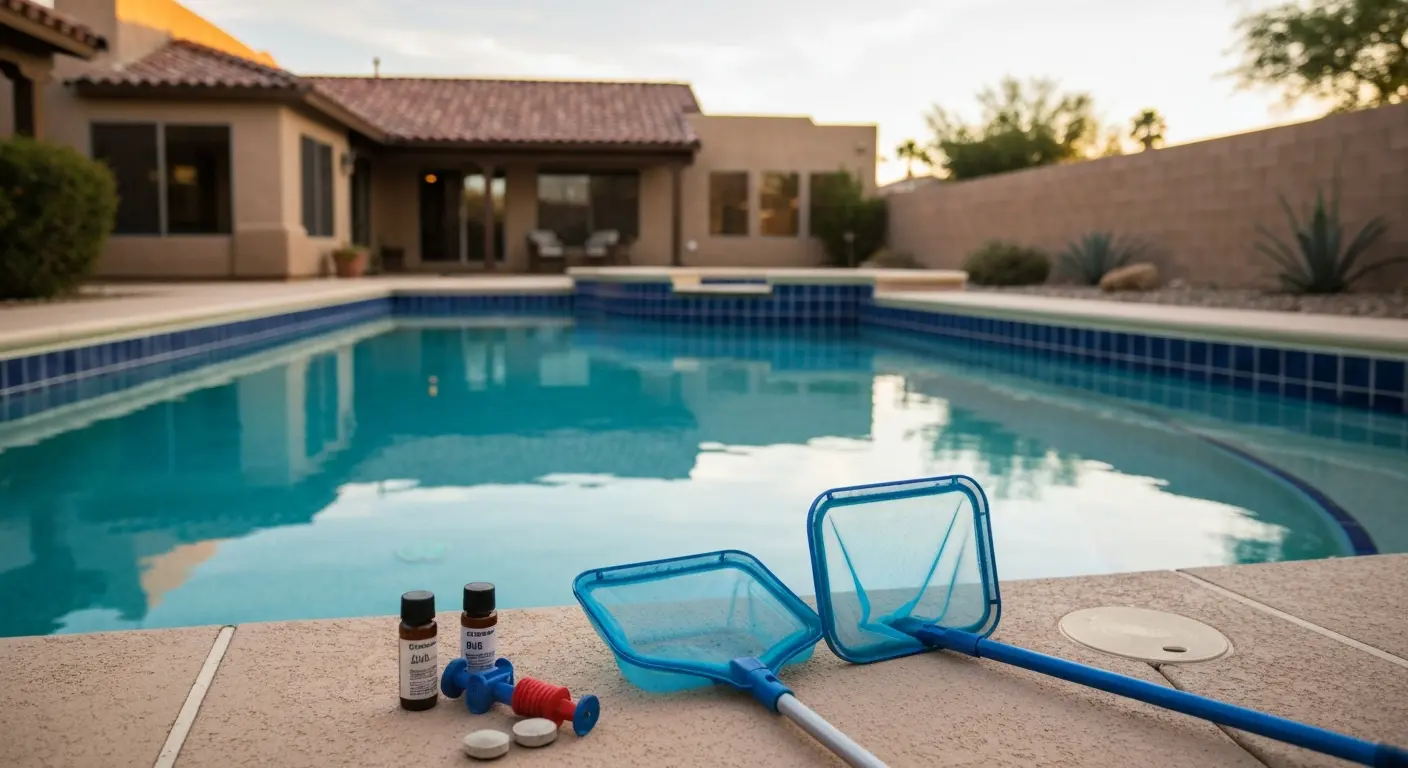 Pool maintenance service