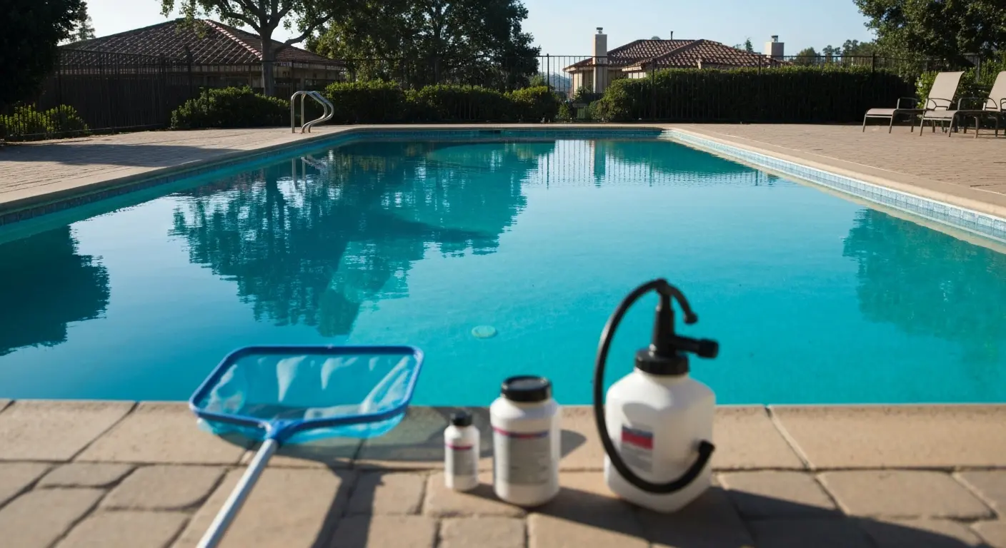 Pool cleaning service