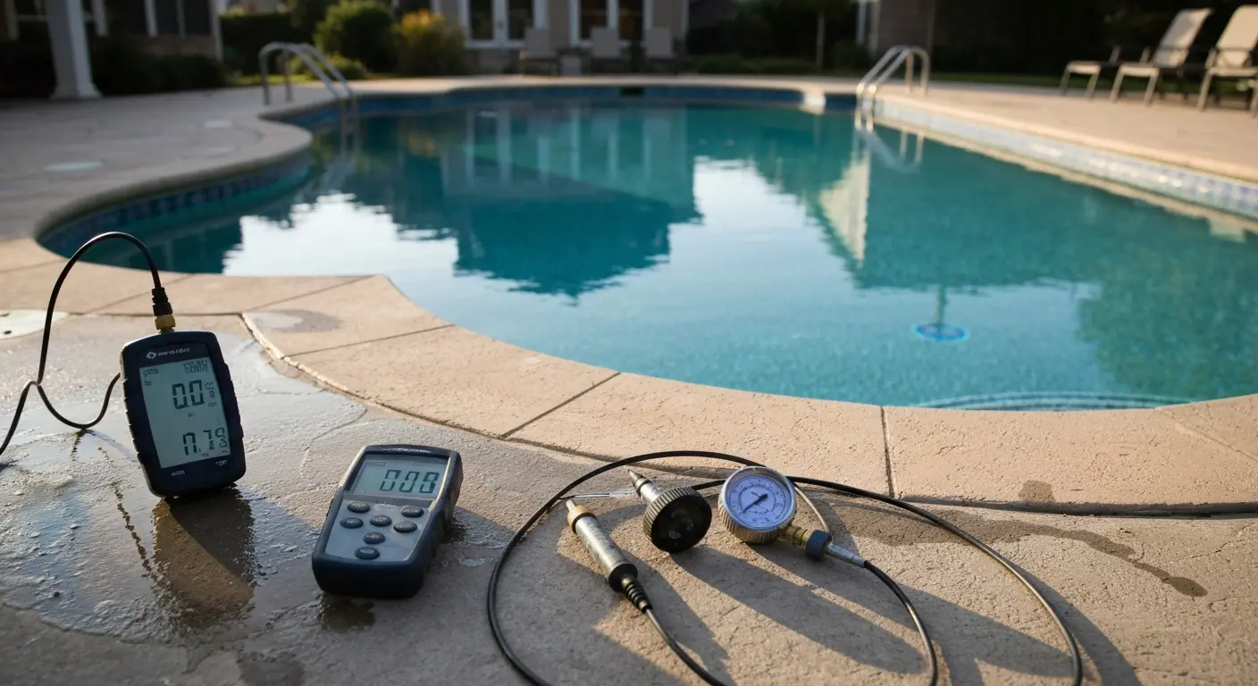 Pool repair and leak detection