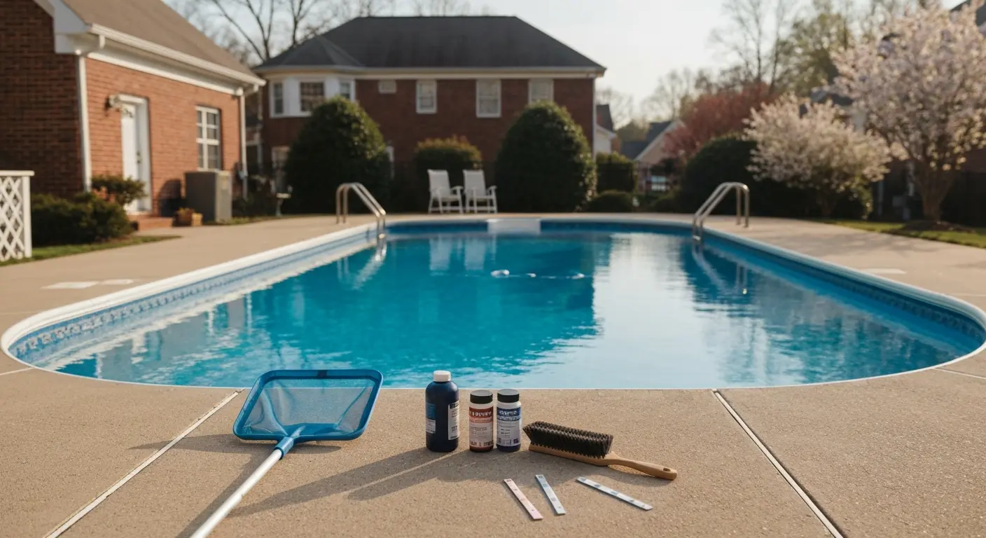 Pool opening service