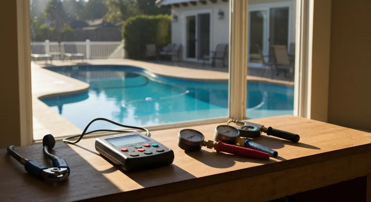 Pool leak detection