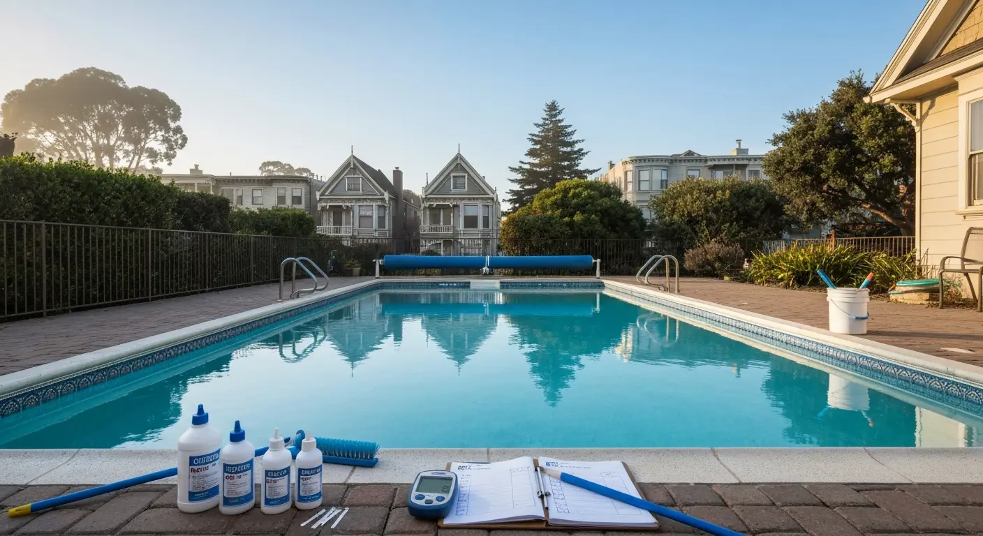 Pool startup service