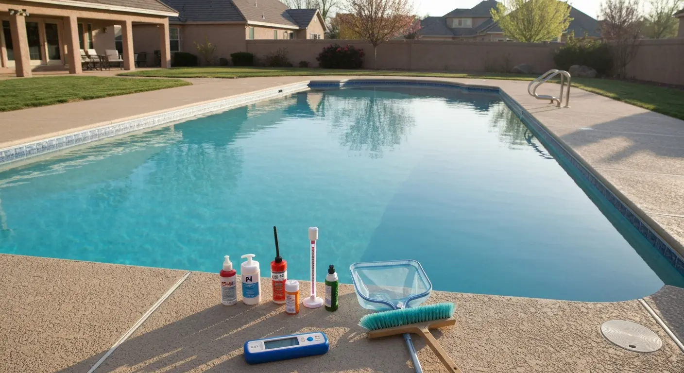 Pool startup service