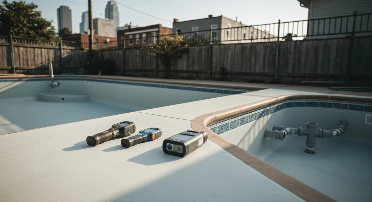 Pool repair and leak detection