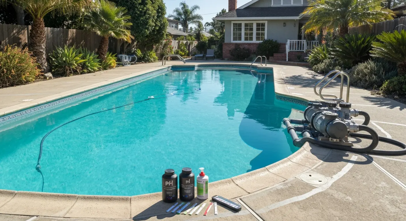 Pool startup service