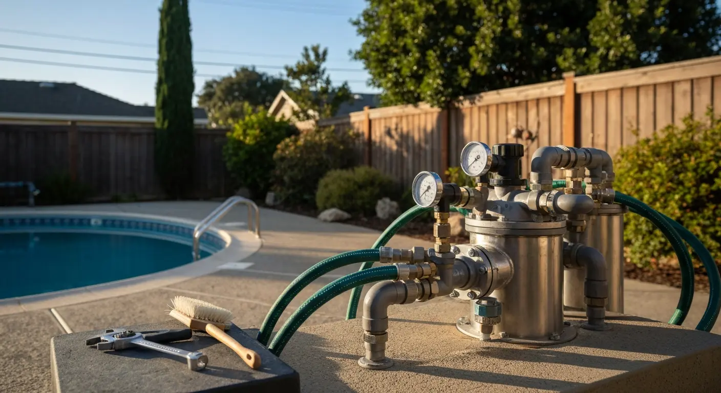 Pool equipment repair