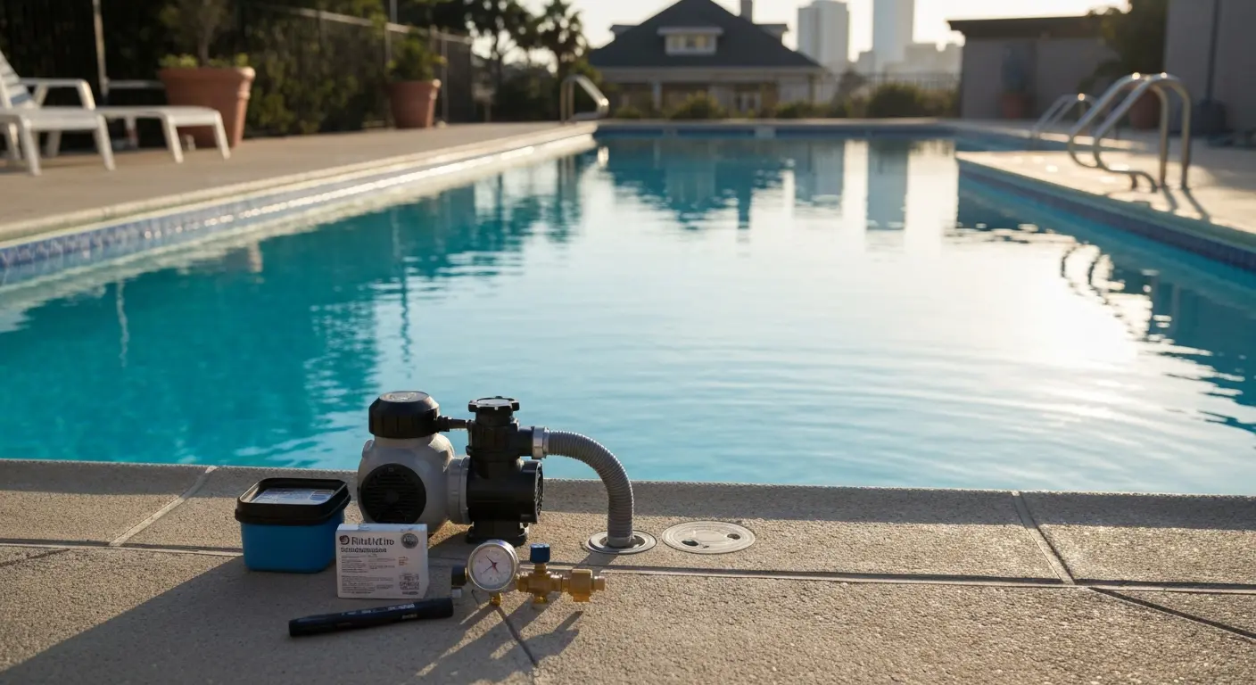 Pool repair service