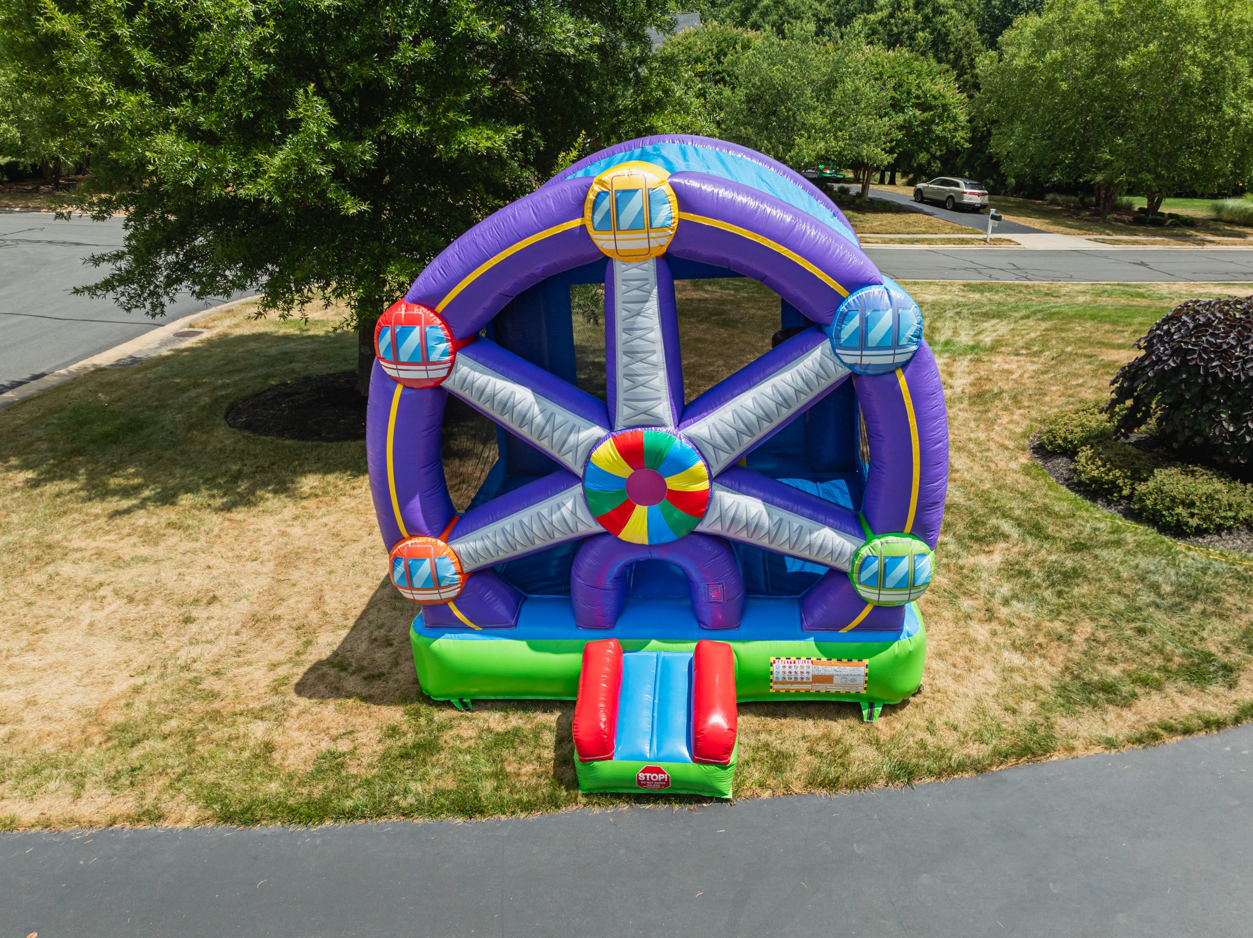 Ferris Wheel Carnival Themed Bounce House