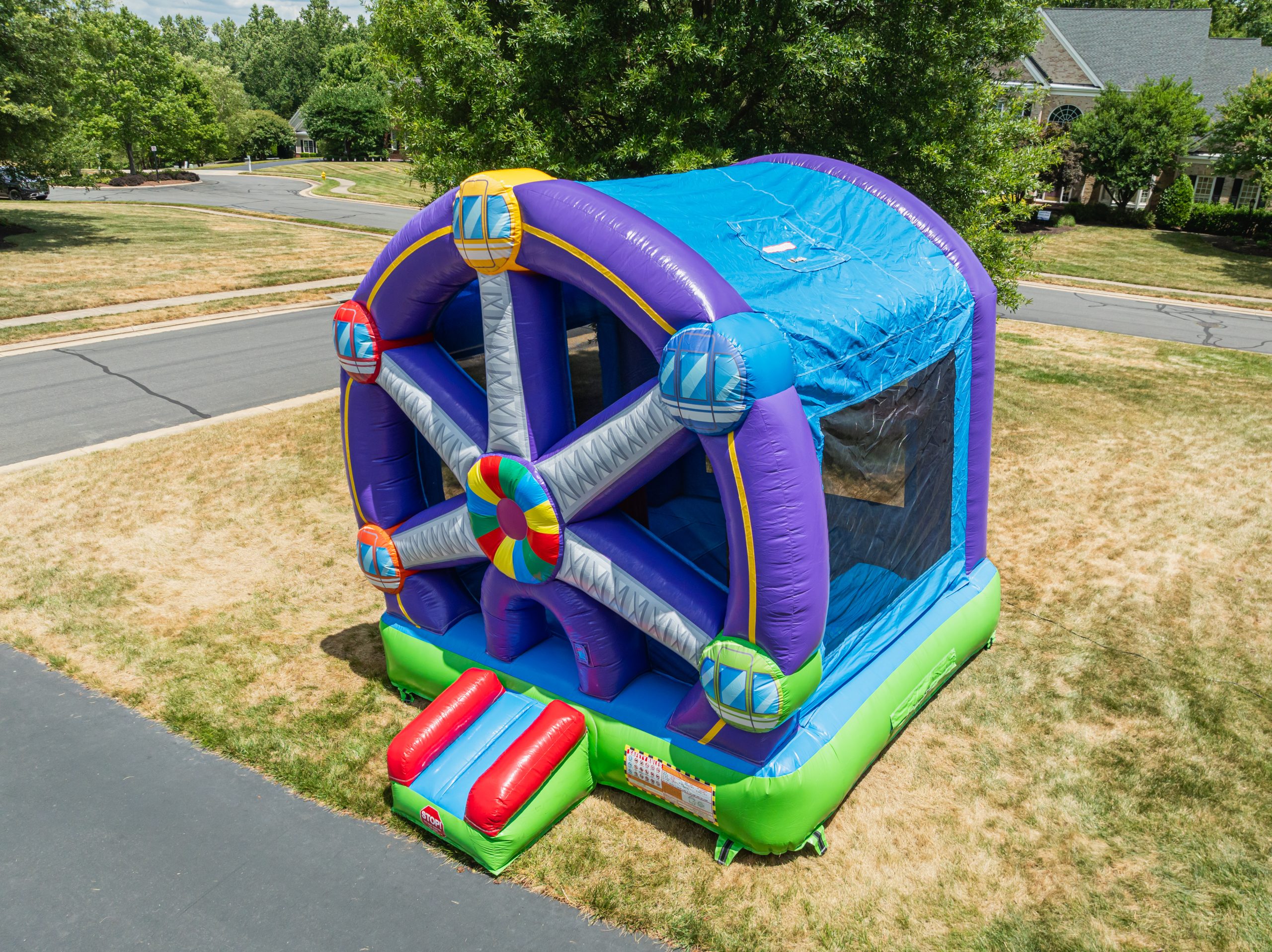 Ferris Wheel Carnival Themed Bounce House