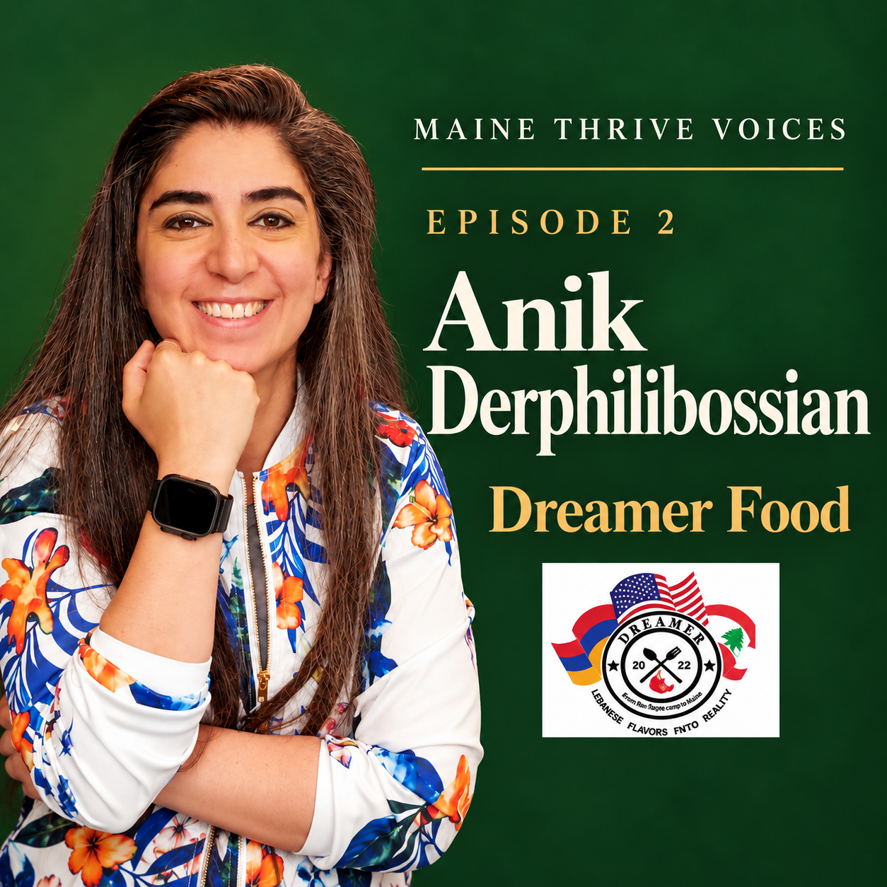 Anik Derphilibossian of Dreamer Food in Bangor, Maine