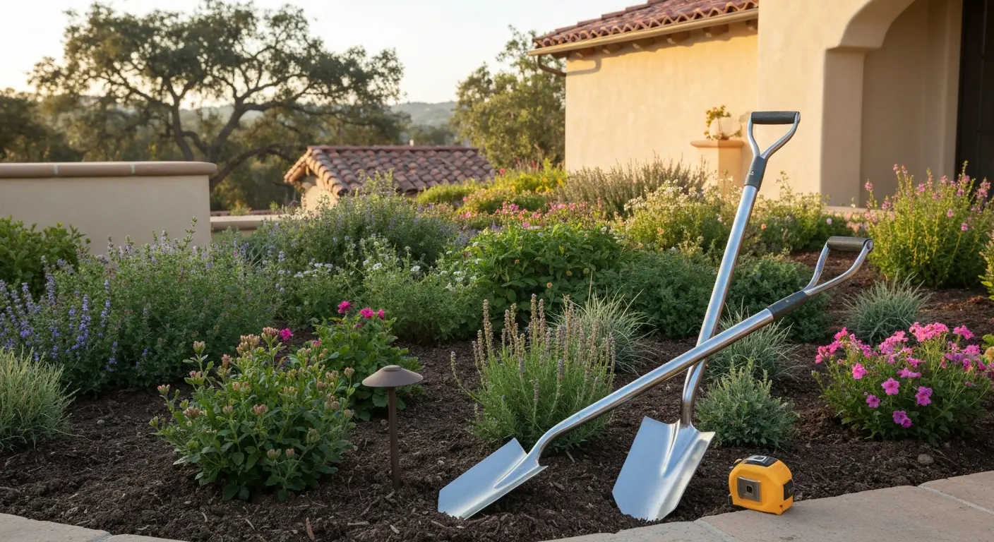 Garden planting design