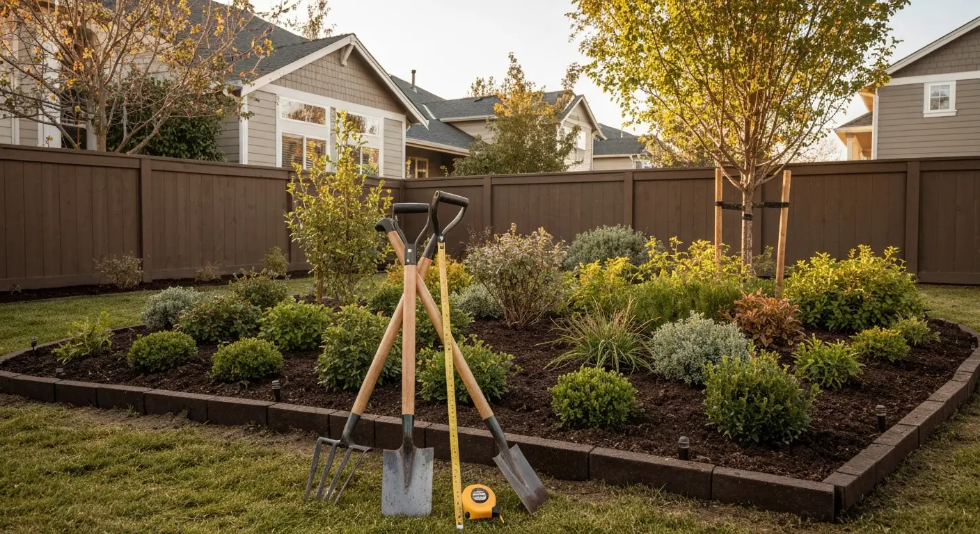 Residential garden design