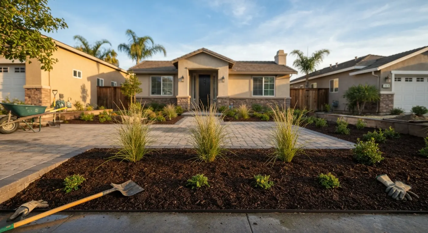 HOA-compliant front yard design