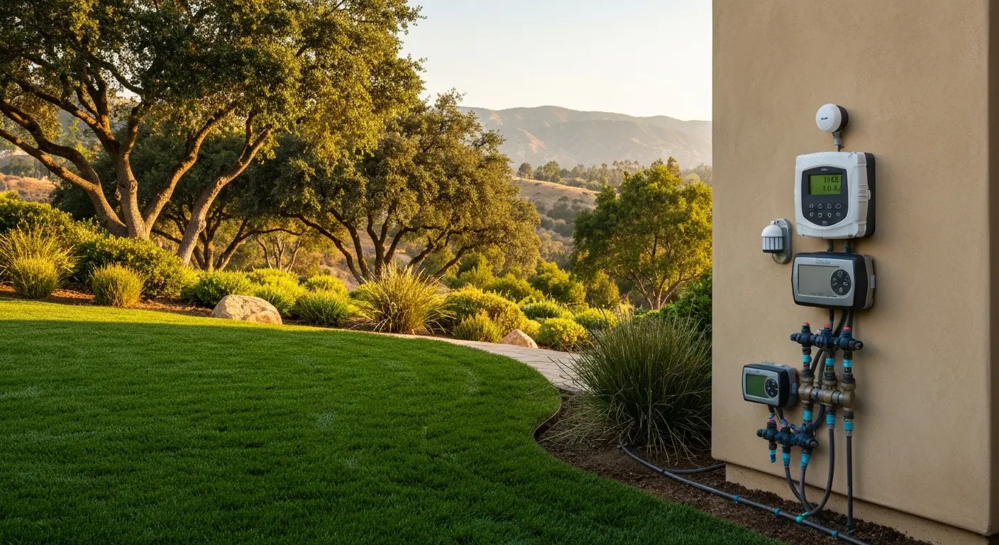 Smart irrigation landscape system