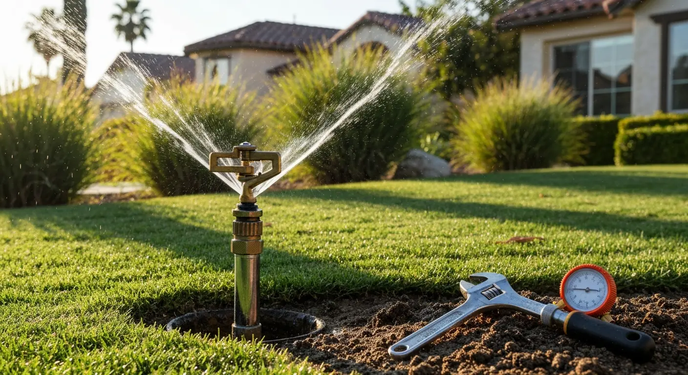Sprinkler head installation
