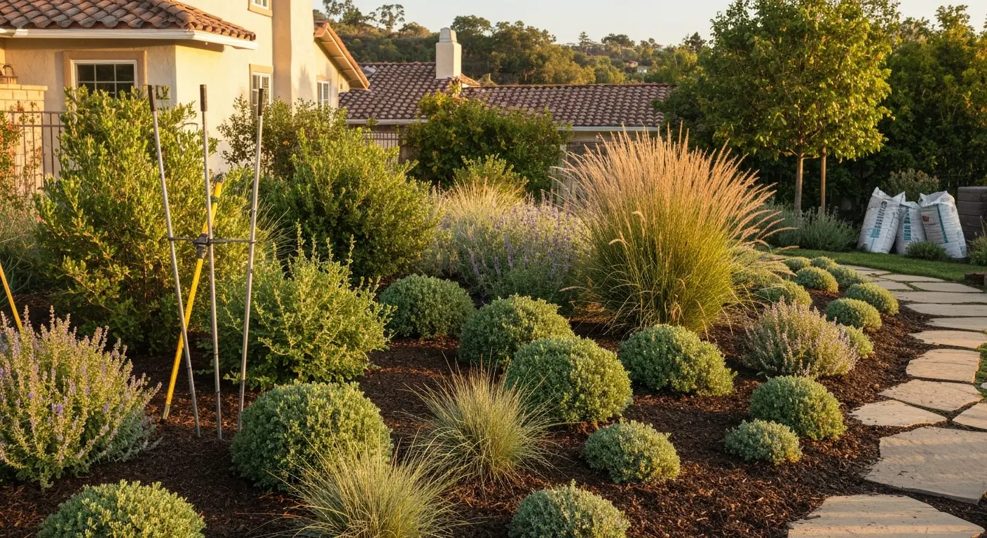 Garden planting design