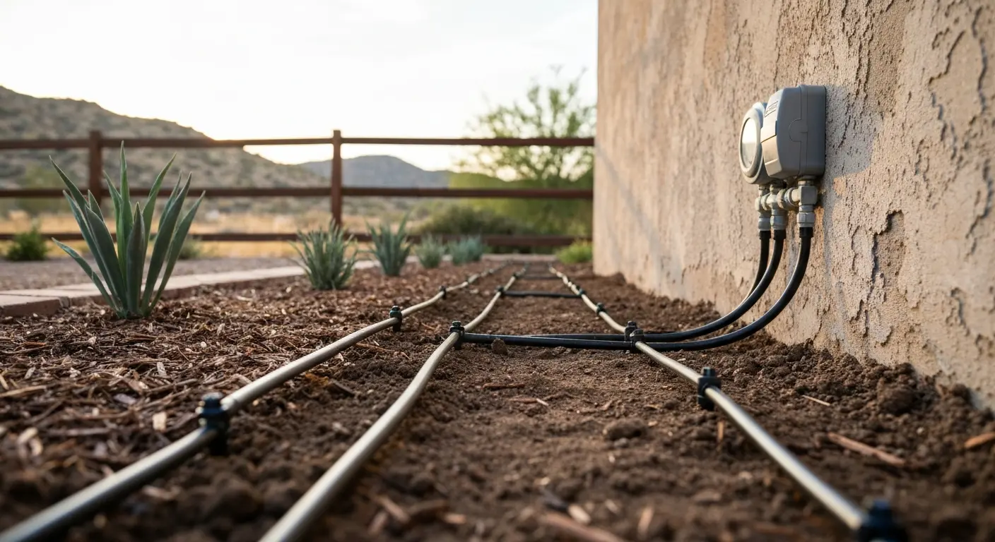 Irrigation system installation
