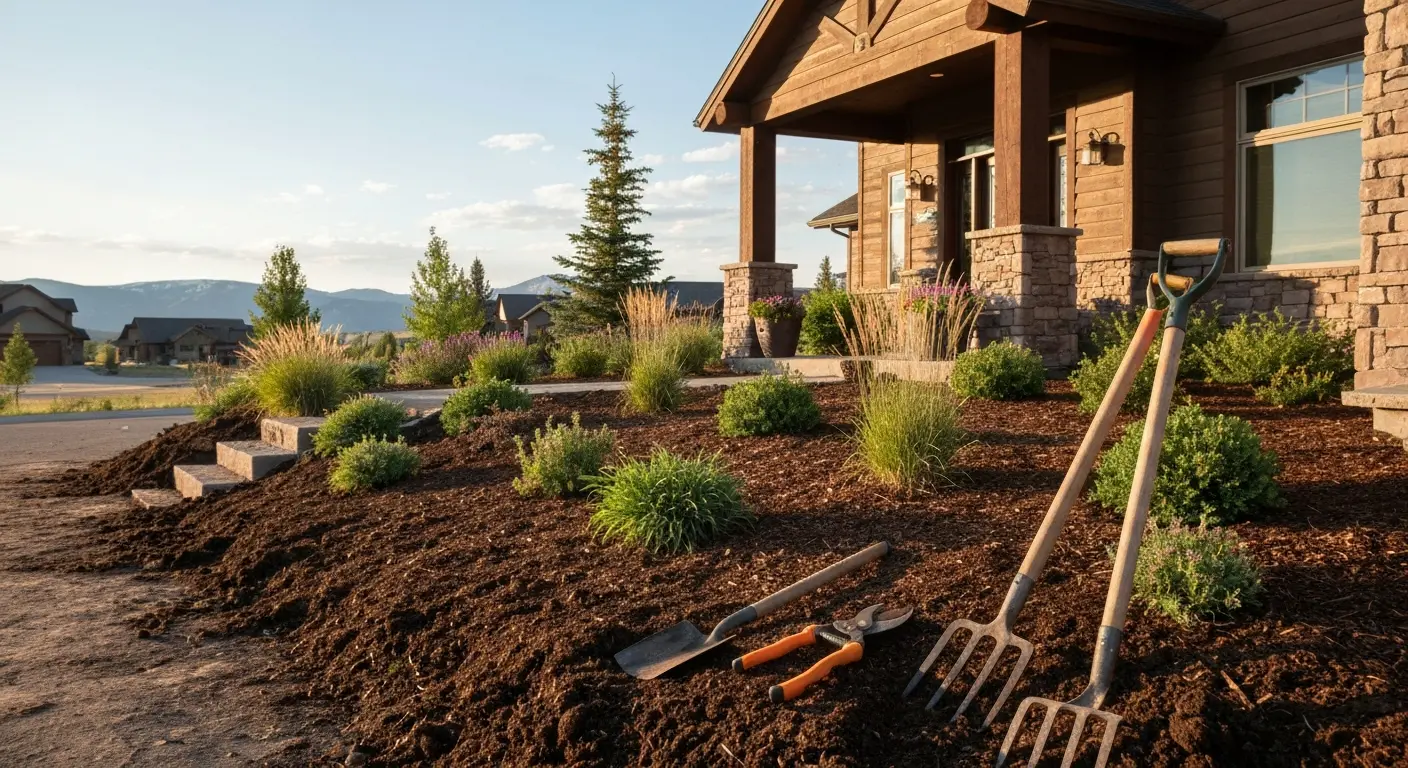 Foundation planting project