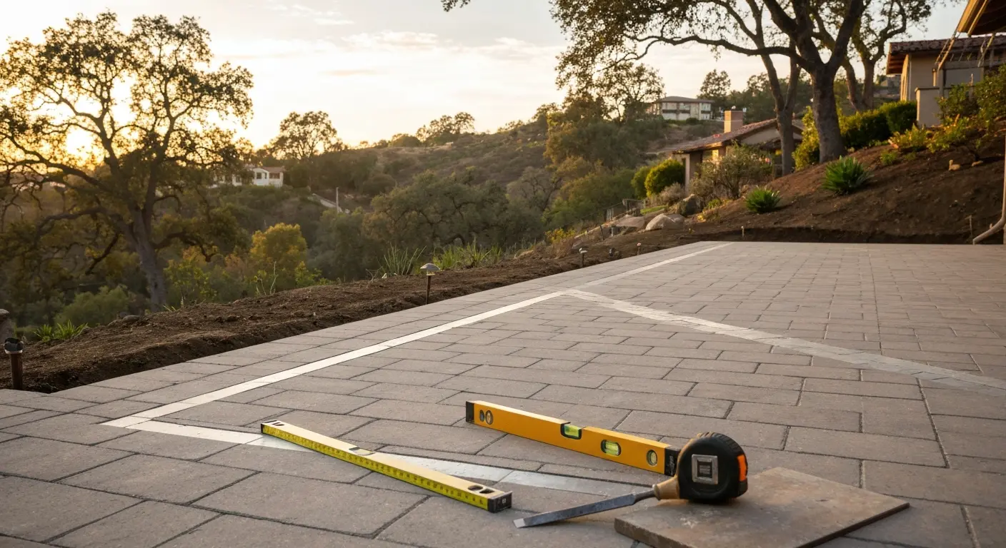 Hardscape and patio project