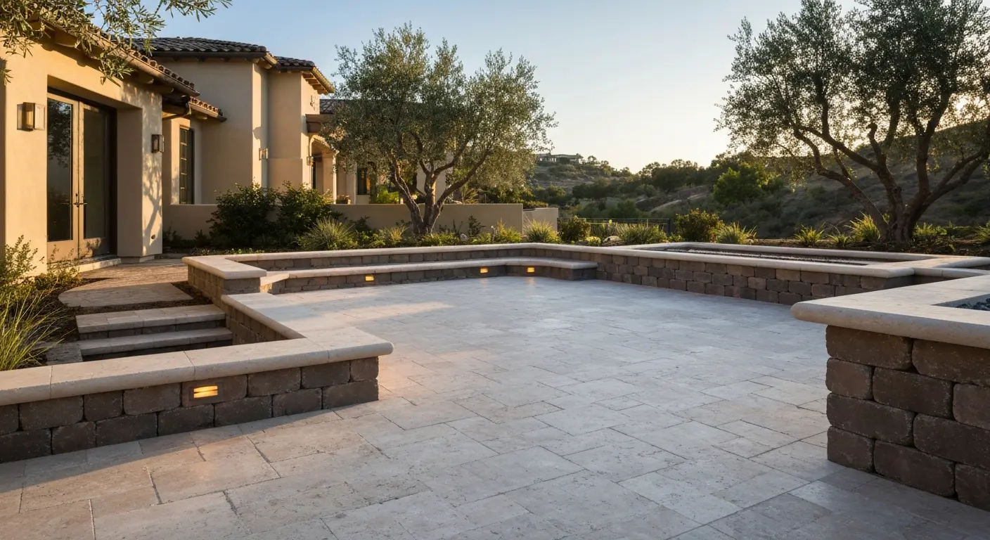 Hardscape outdoor living in Calabasas