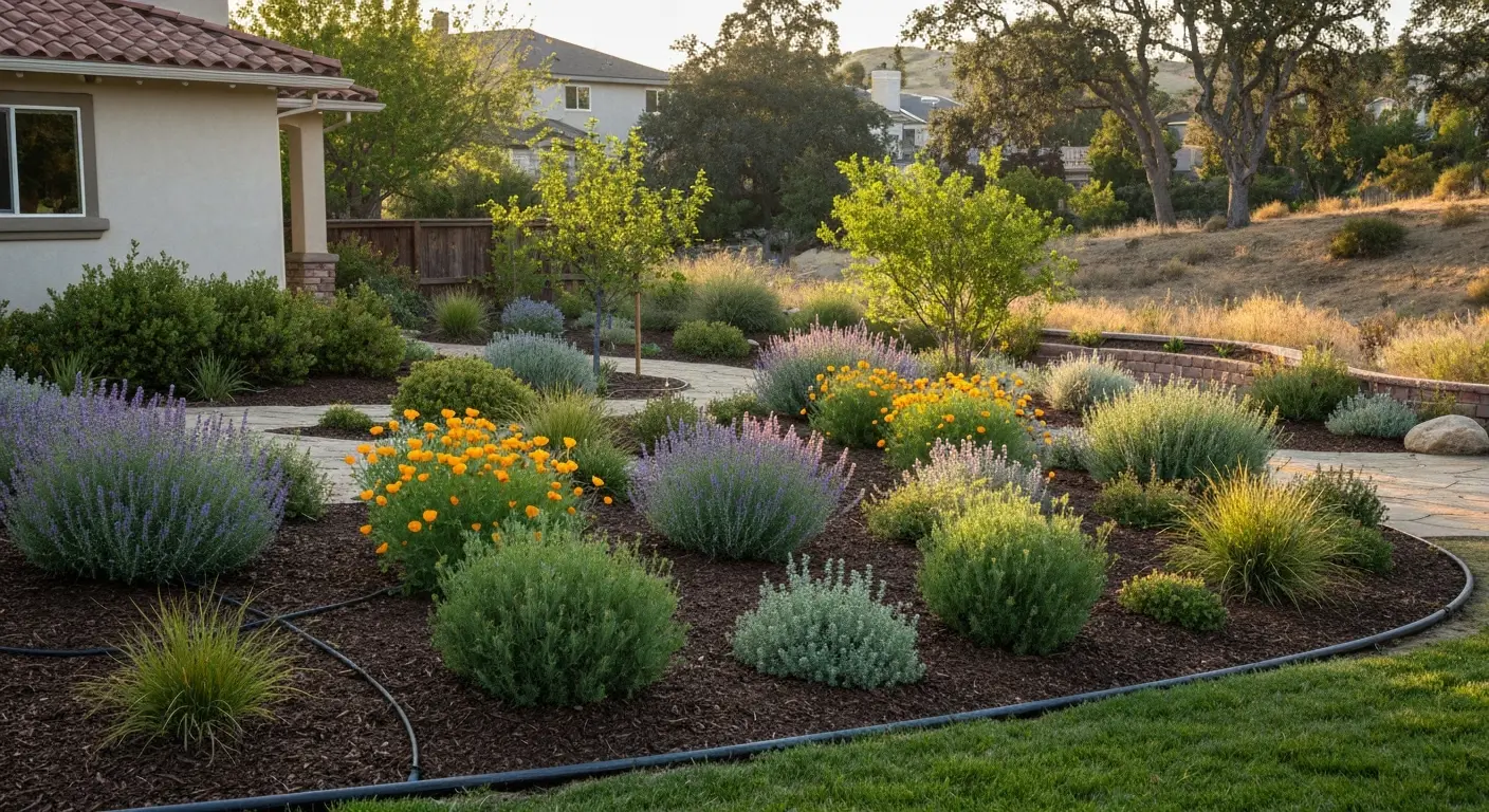 Native plant garden design