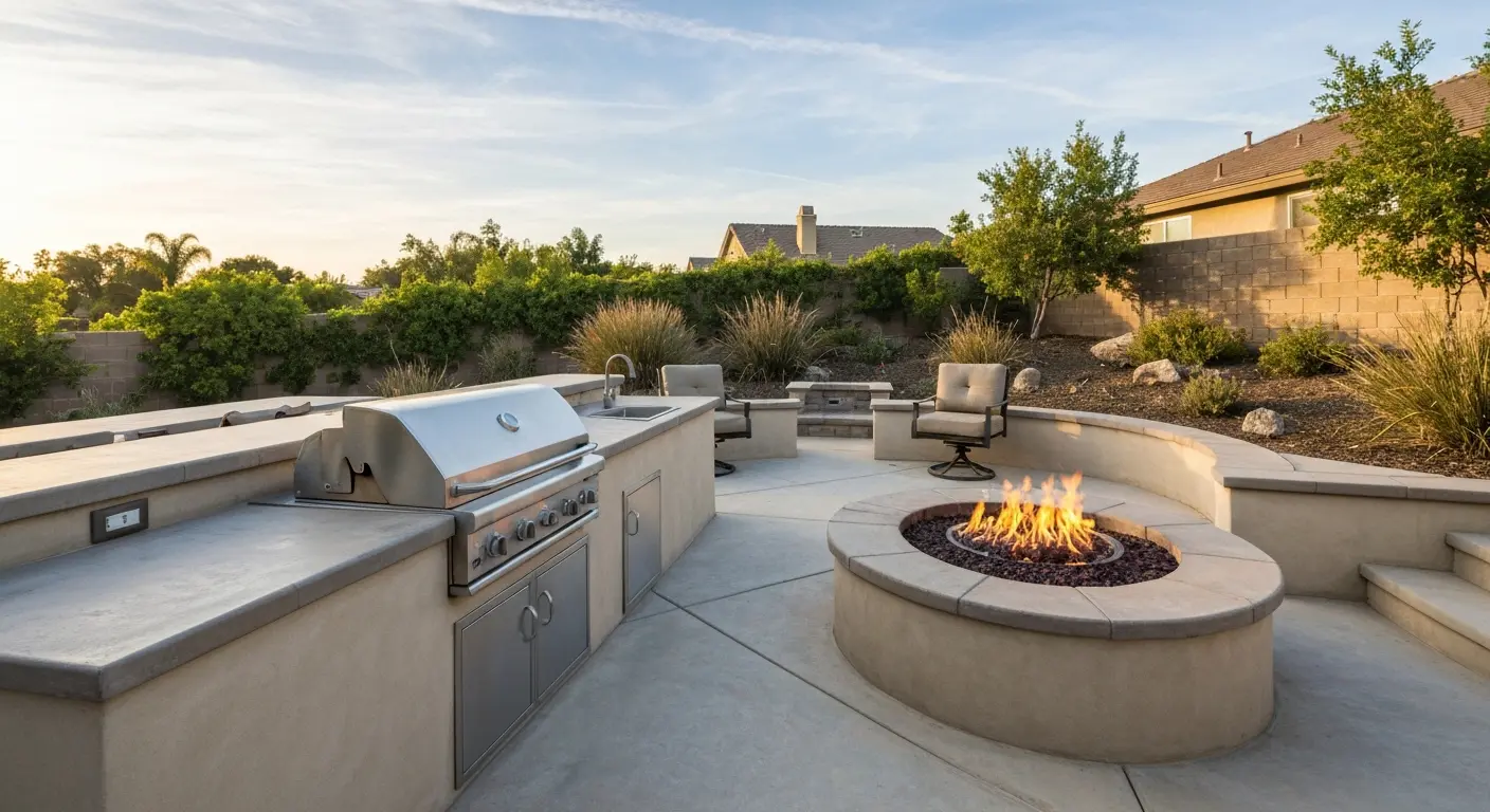 Outdoor kitchen