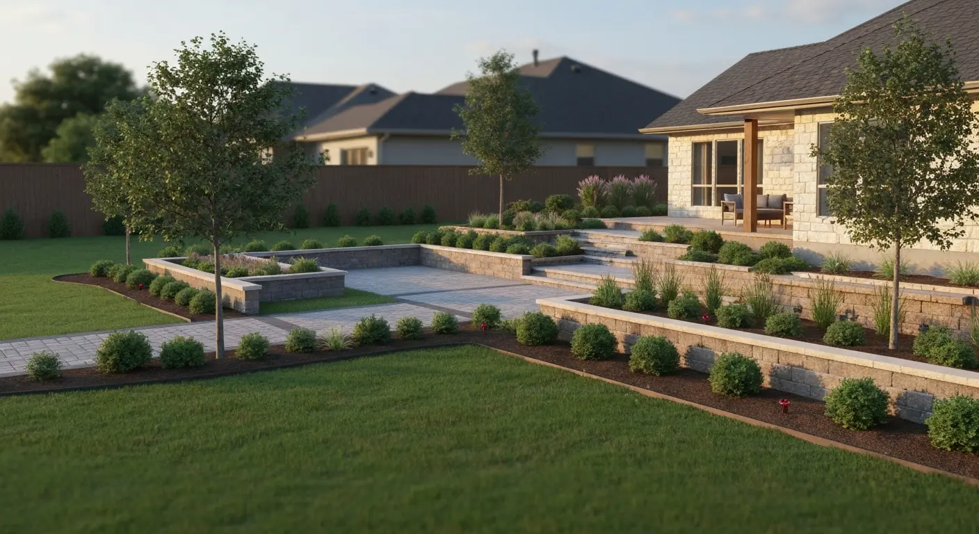 3D landscape design visualization