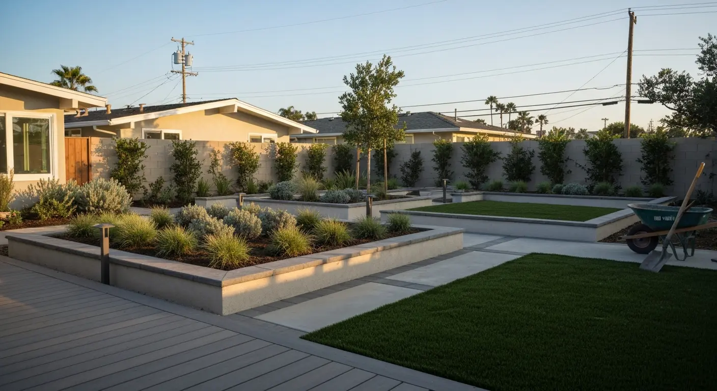 Residential landscape design