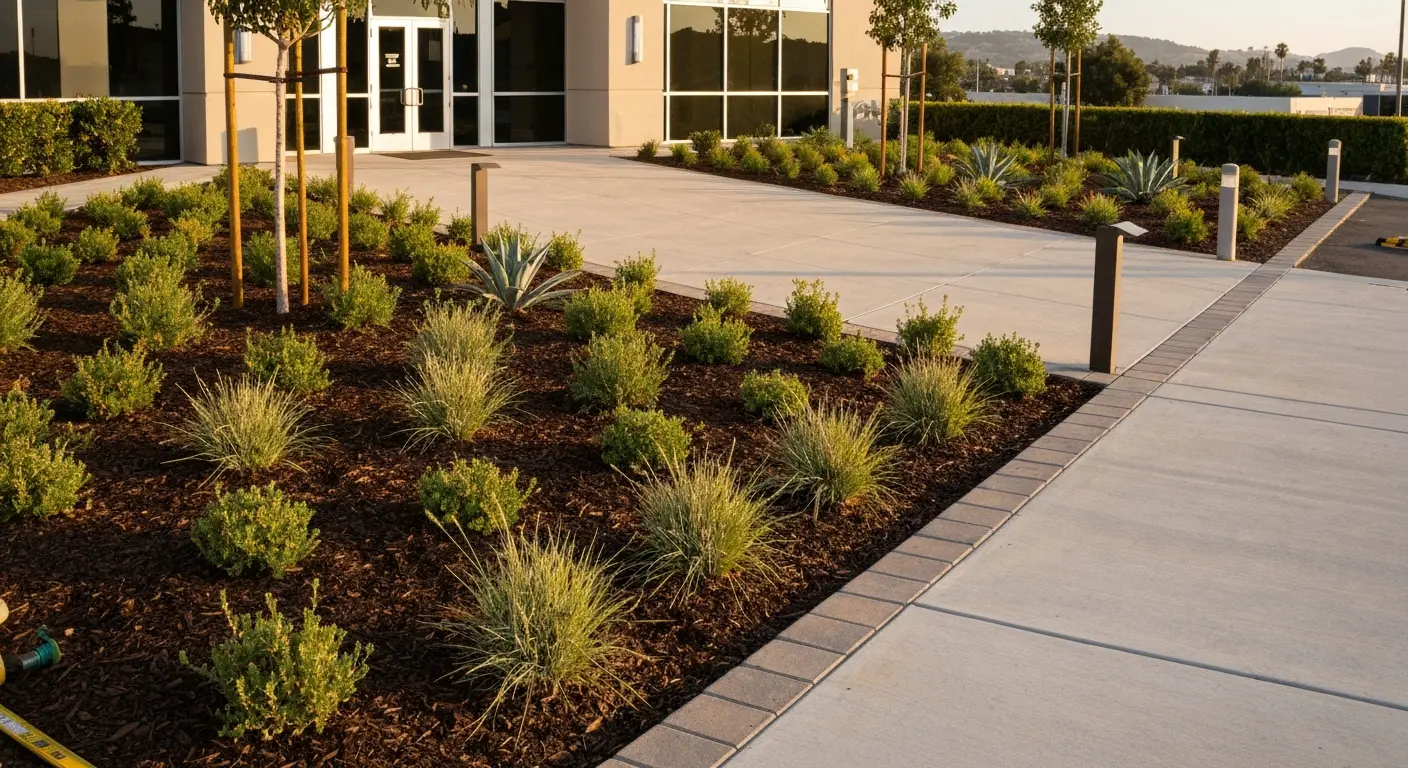 Commercial landscape design