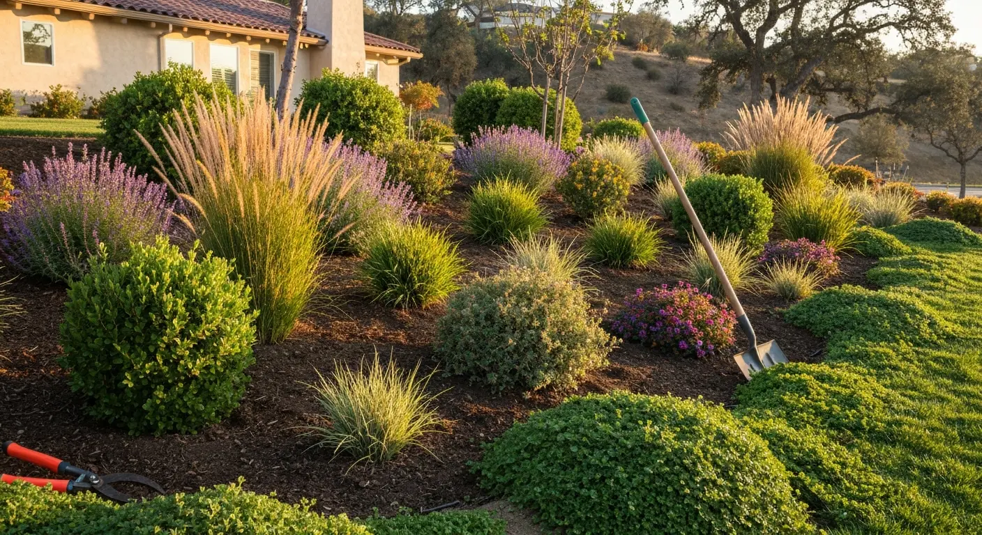 Landscape planting project