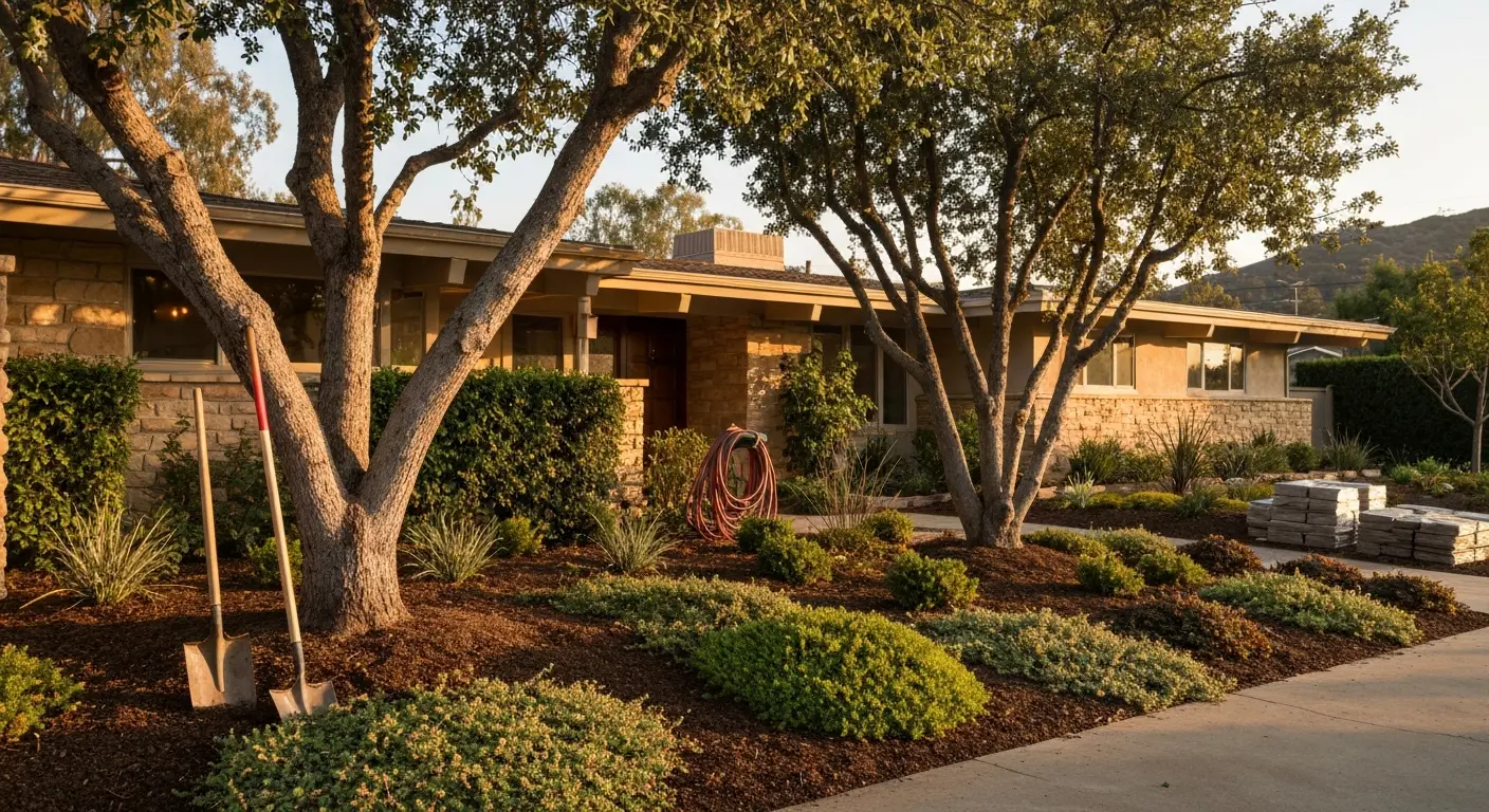 Garden design in North Ranch