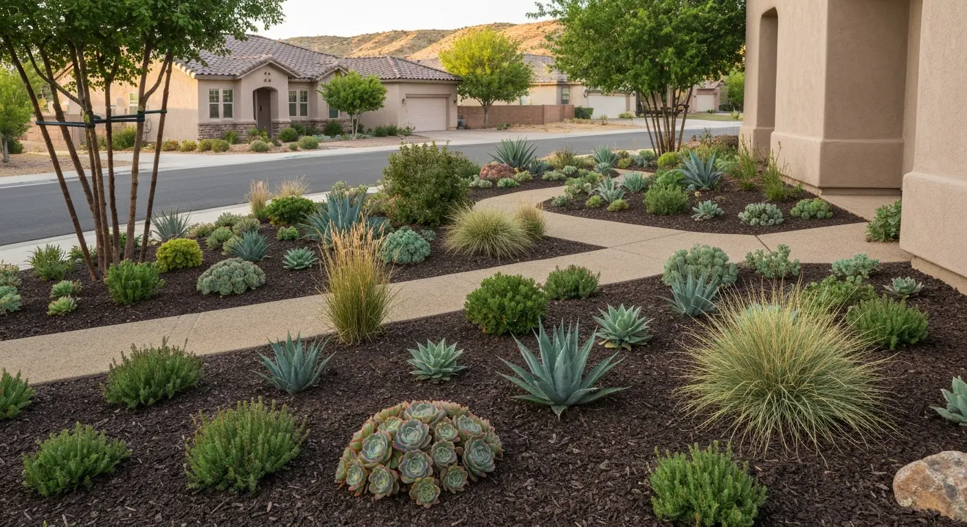 Drought-tolerant garden design