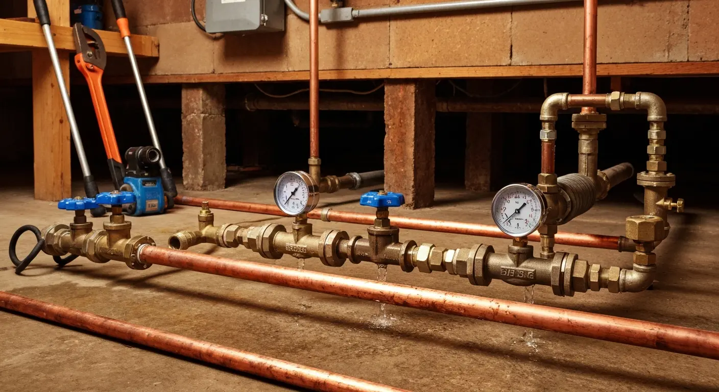 Valve and line clearing service