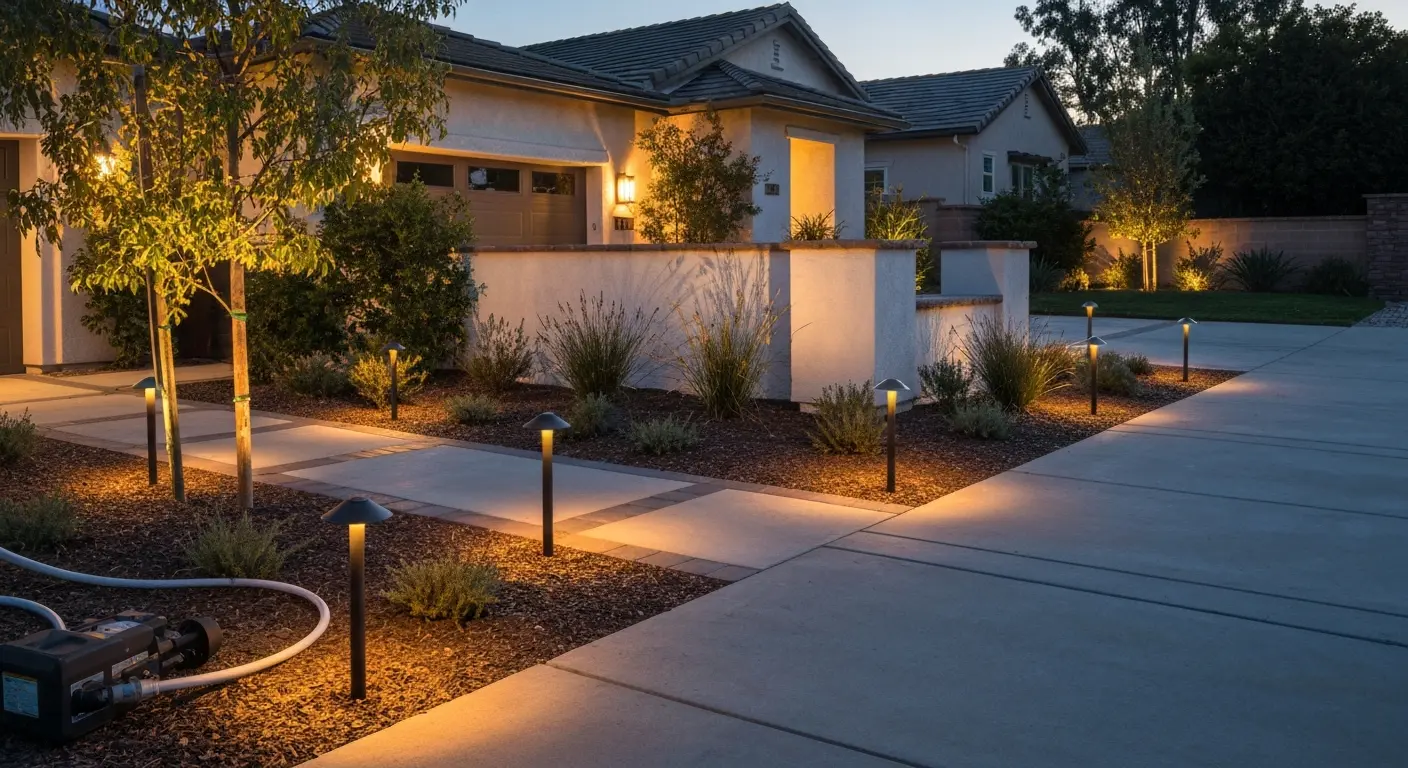 Landscape lighting design