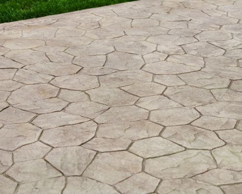 Fishers Stamped Concrete Patio
