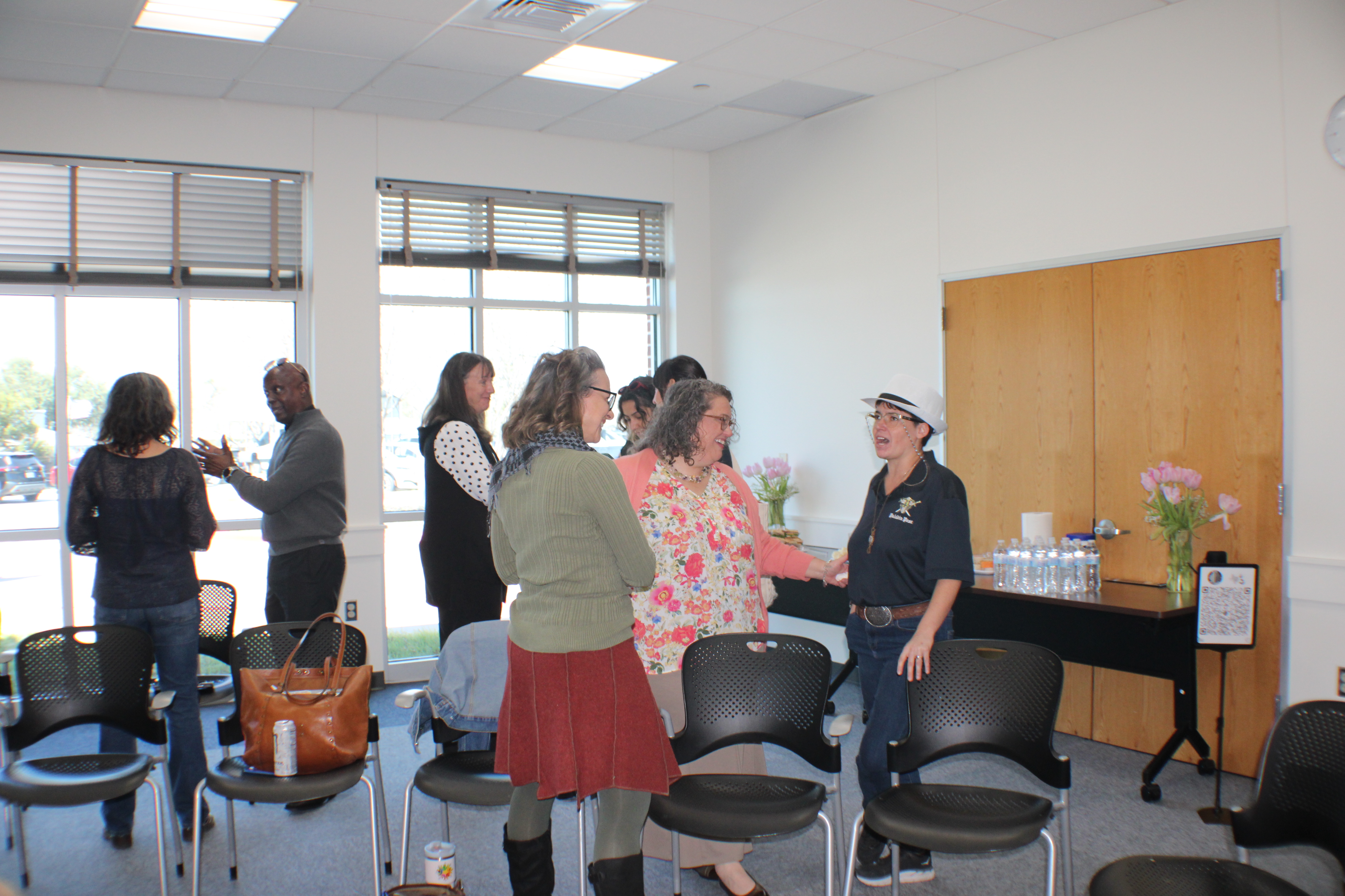 Royal DaViNE Media covering a business networking event in Central Texas