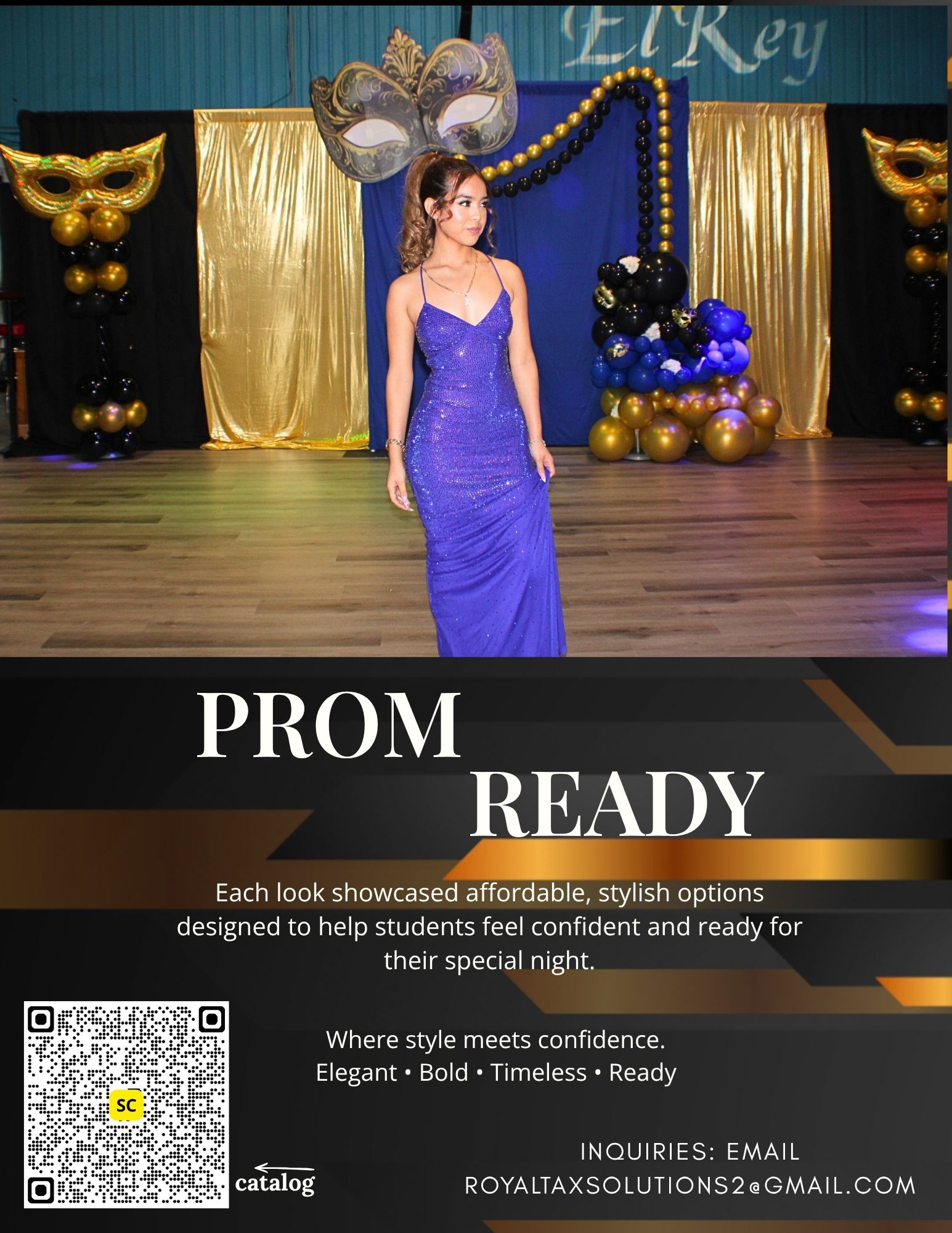 Prom Ready social media graphic promoting a Lockhart, Texas style show
