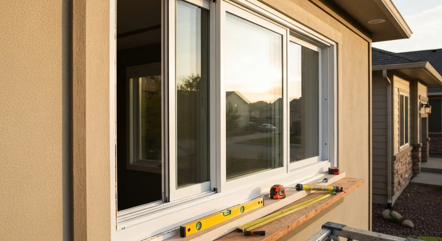 Sliding window installation