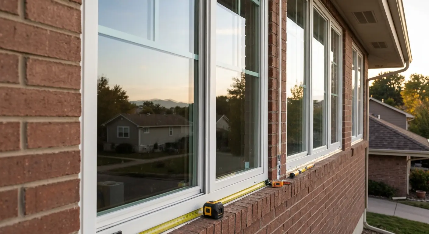Window replacement in Lakewood home