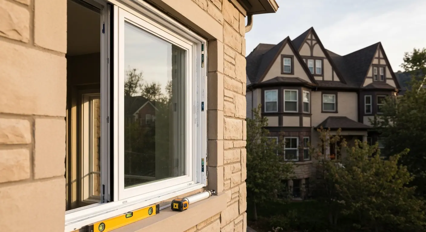 Belmar Park residential window installation